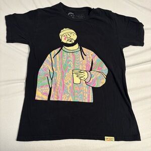 Gangster doodles Graphic T-Shirt NWOT